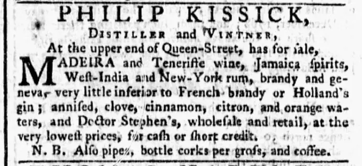 New York Gazette, 1764