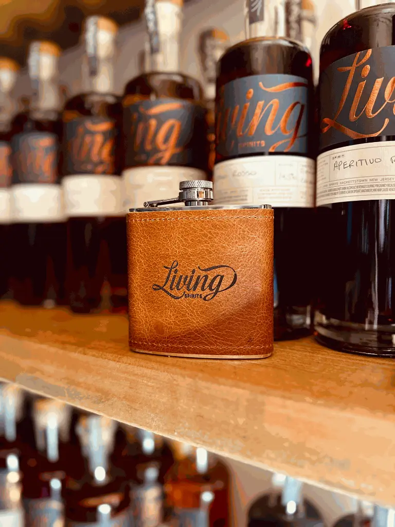 Extra-Aged Leather Flask (6 oz)