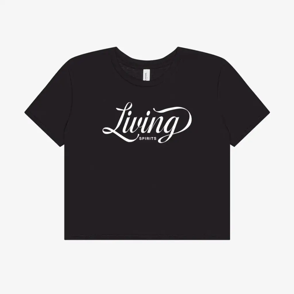 Ladies Flowy Cropped Tee