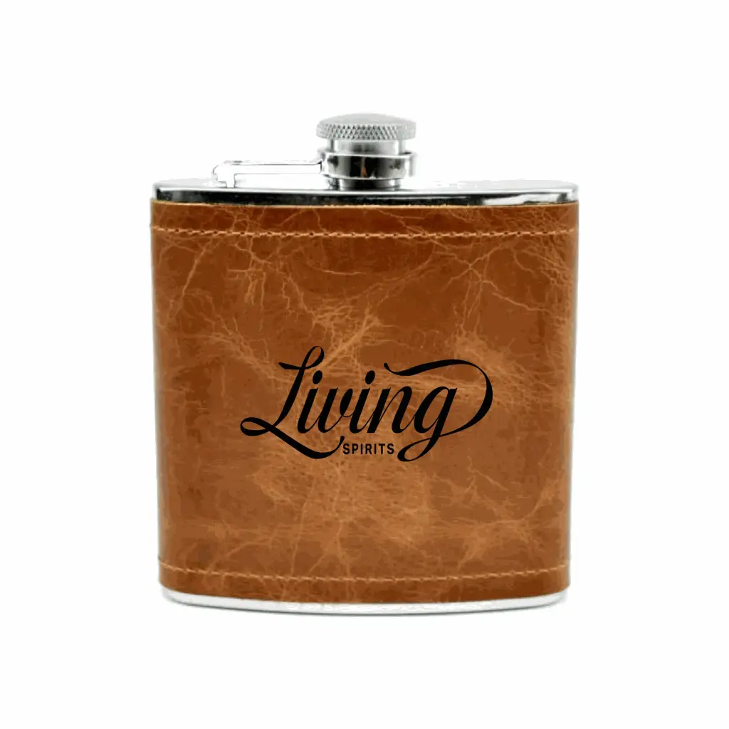 Extra-Aged Leather Flask (6 oz)