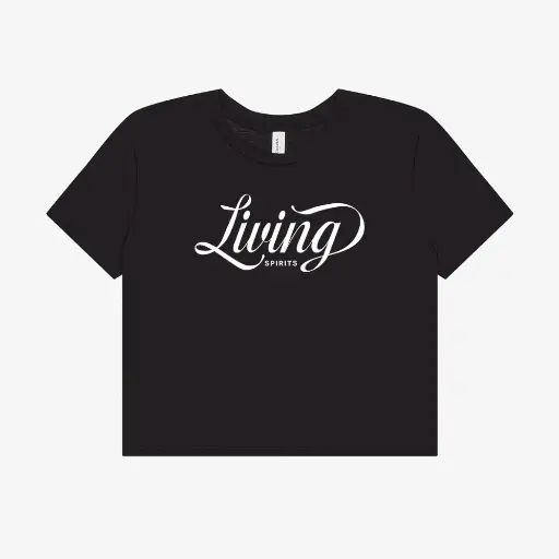 Ladies Flowy Cropped Tee