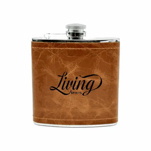 Extra-Aged Leather Flask (6 oz)